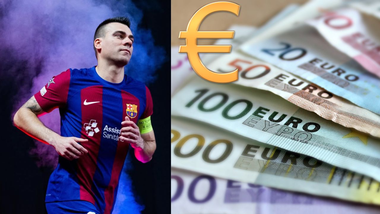 euros y Sergio lozano futbolista