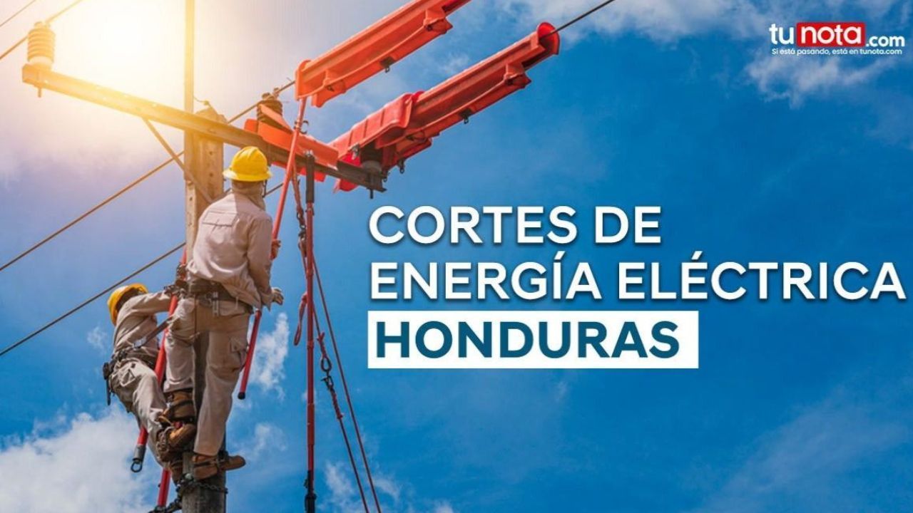Cortes de energía eléctrica para este miércoles 9 de abril en Honduras Imagen de Cortes de energía eléctrica para este miércoles 9 de abril en Honduras
