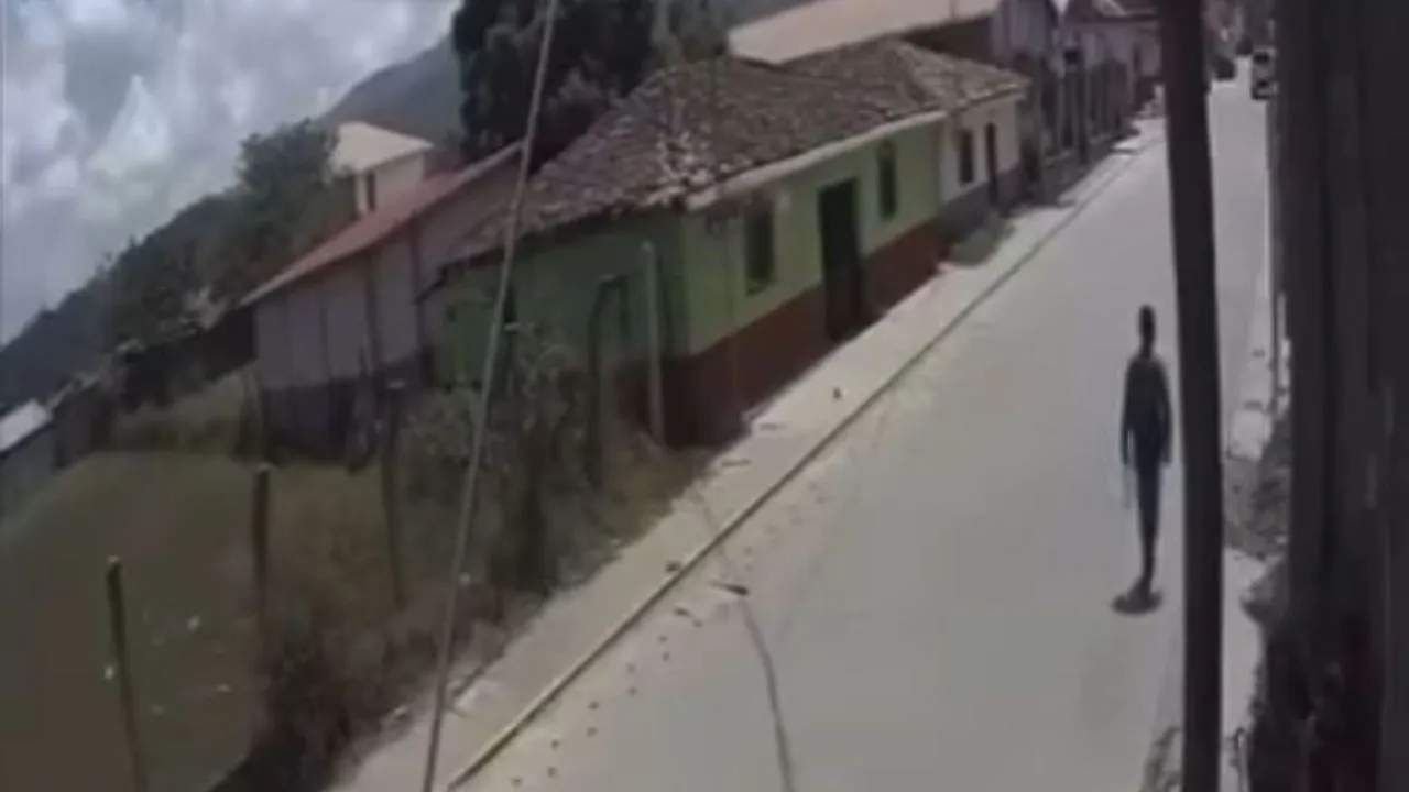 Imagen de Video muestra el momento en que sicarios asesinan a ciudadano en Intibucá