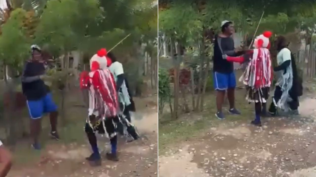 Imagen de Exponen a 'judíos' golpeando a poblador durante Semana Santa en Atlántida