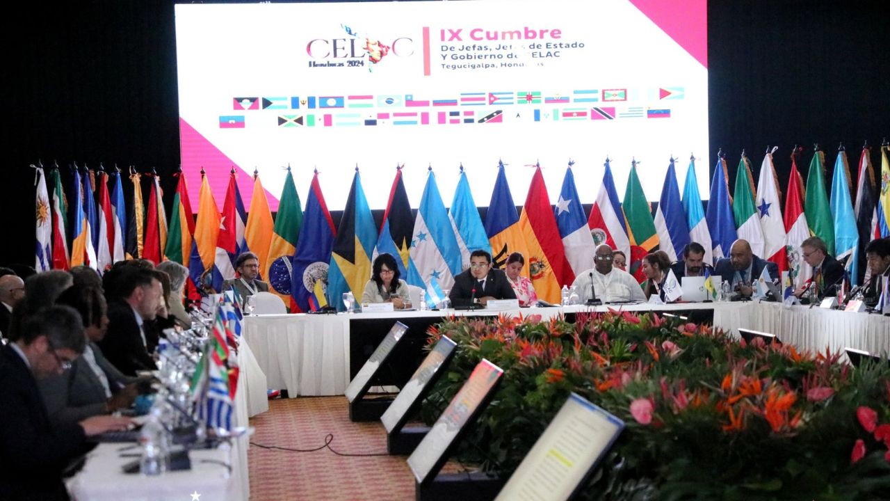 Imagen de Mandatarios latinoamericanos que asisten a IX Cumbre de la Celac