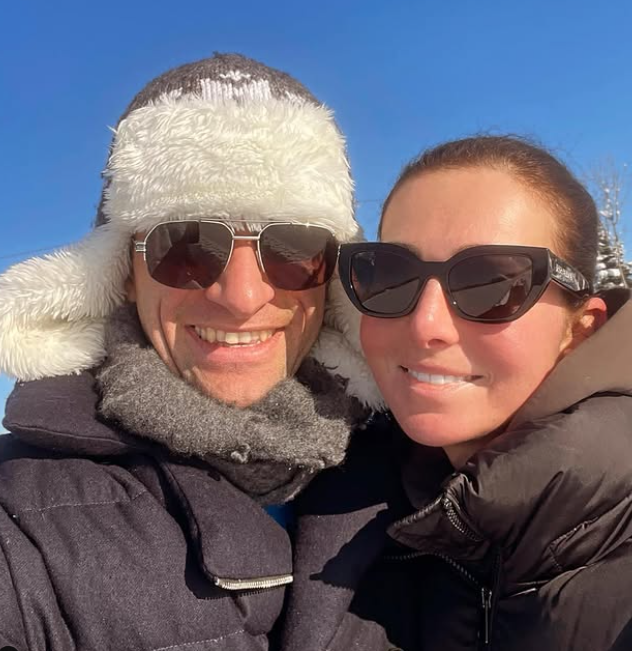 Foto de Thomas Müller y Lisa su actual pareja quién prefiere mantenerse alejada del ojo mediático 