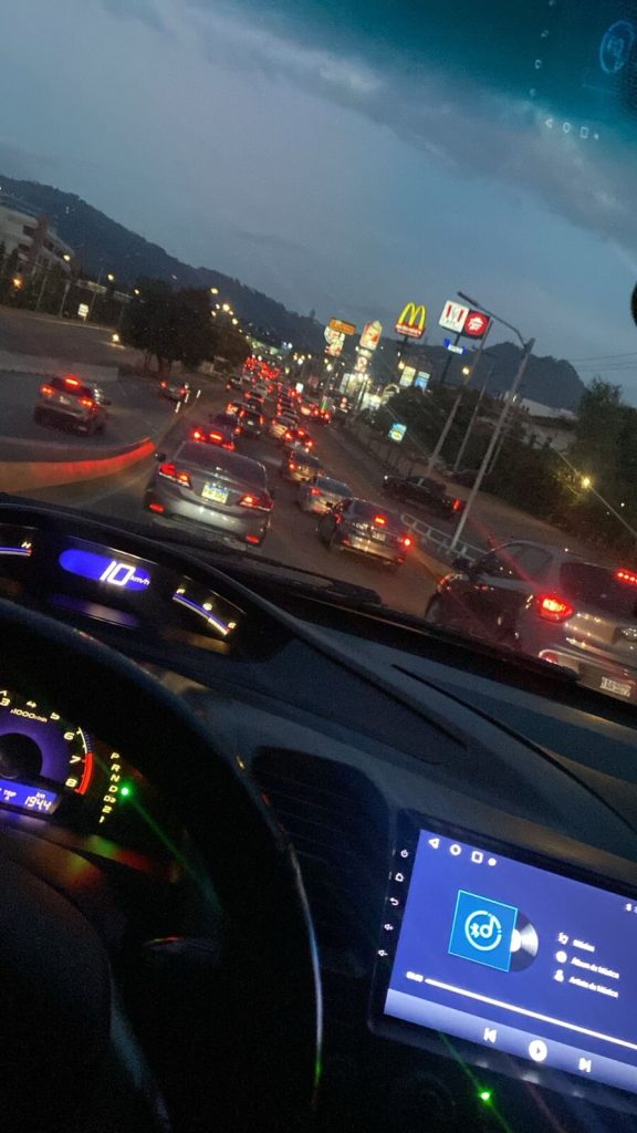 Tráfico en bulevar Suyapa