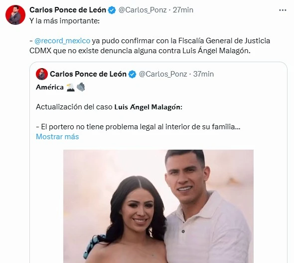 Periodista mexicano revela que la denuncia contra Malagón es falsa