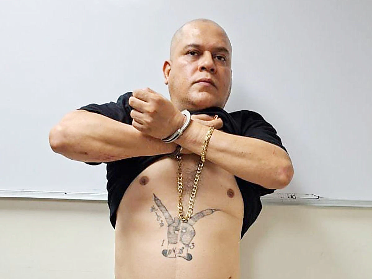 Álvaro Osiris es considerado uno de los criminales más crueles en la historia reciente de Honduras. Foto:; cortesía del Ministerio Público