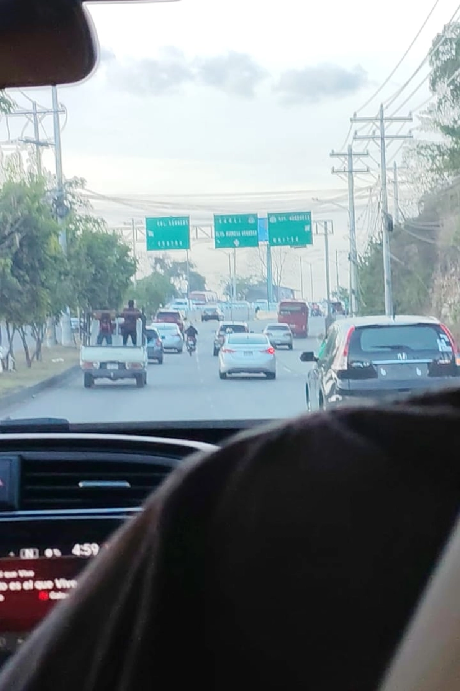 Tráfico en el anillo periférico 