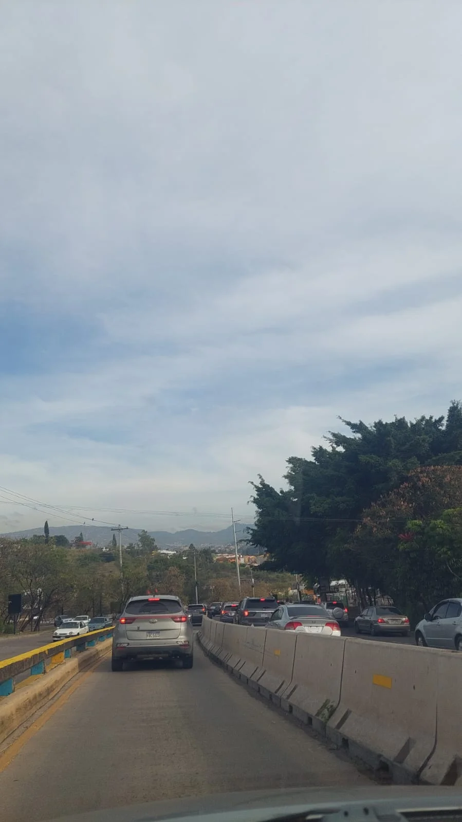 Tráfico en Tegucigalpa