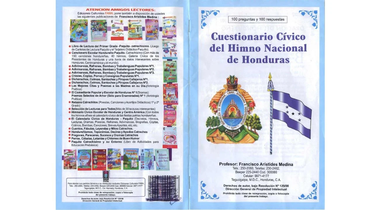 cuestionario-civico-del-himno-nacional-de-honduras