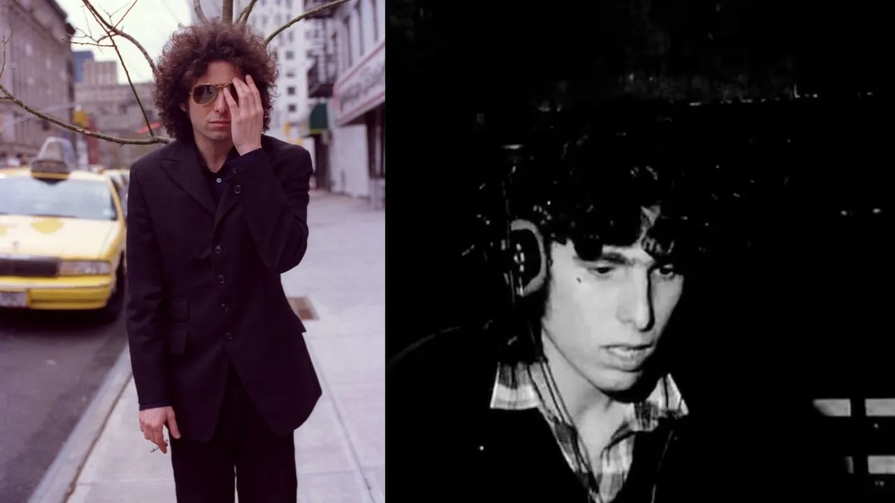 Andrés Calamaro blanco y negro