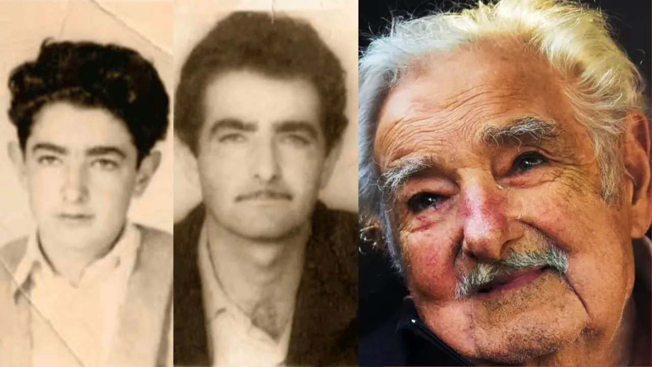 Pepe Mujica joven, antes y despues