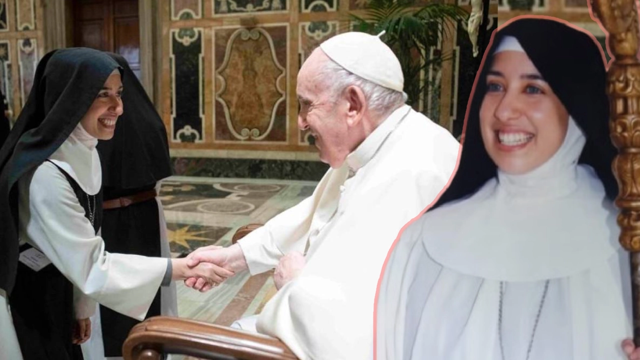 Aline, la monja que denuncia que fue expulsada por 'ser demasiado linda'