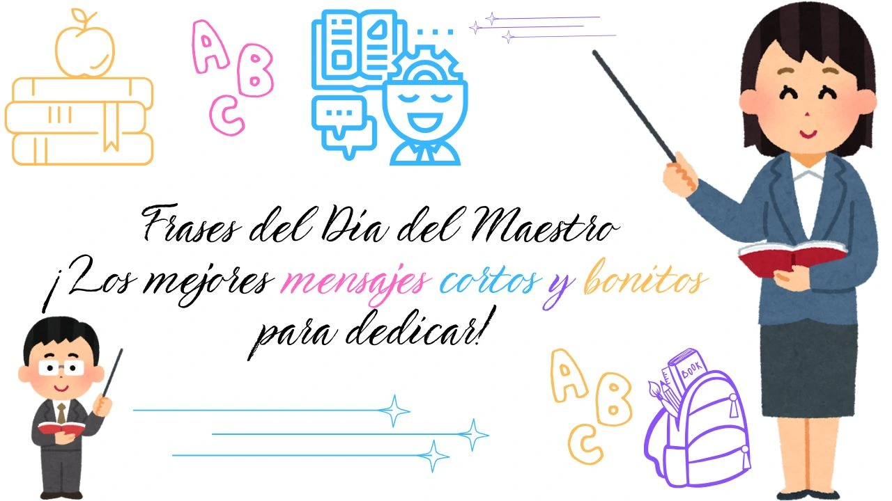 Imagen de Frases para el Día del Maestro cortas y bonitas: ¡Estás son las mejores!