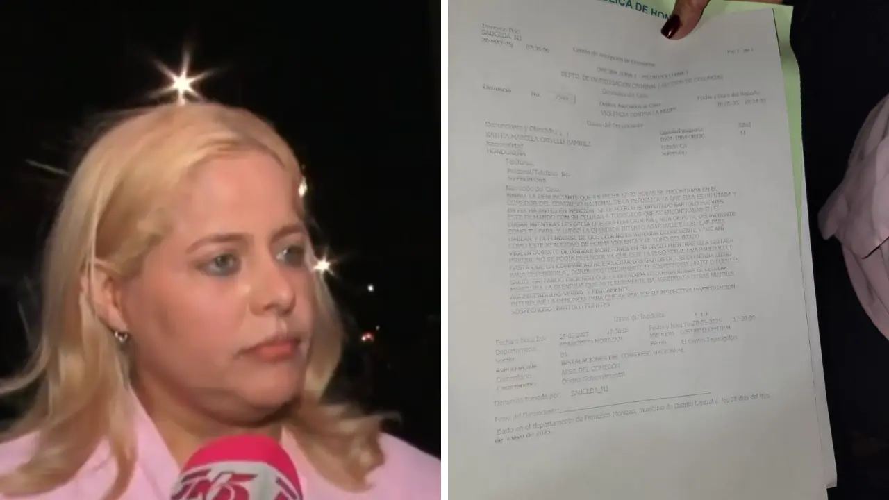 Diputada Kathia Crivelli denuncia a Bartolo Fuentes ante el MP por agresión física Imagen de Diputada Kathia Crivelli denuncia a Bartolo Fuentes ante el MP por agresión física
