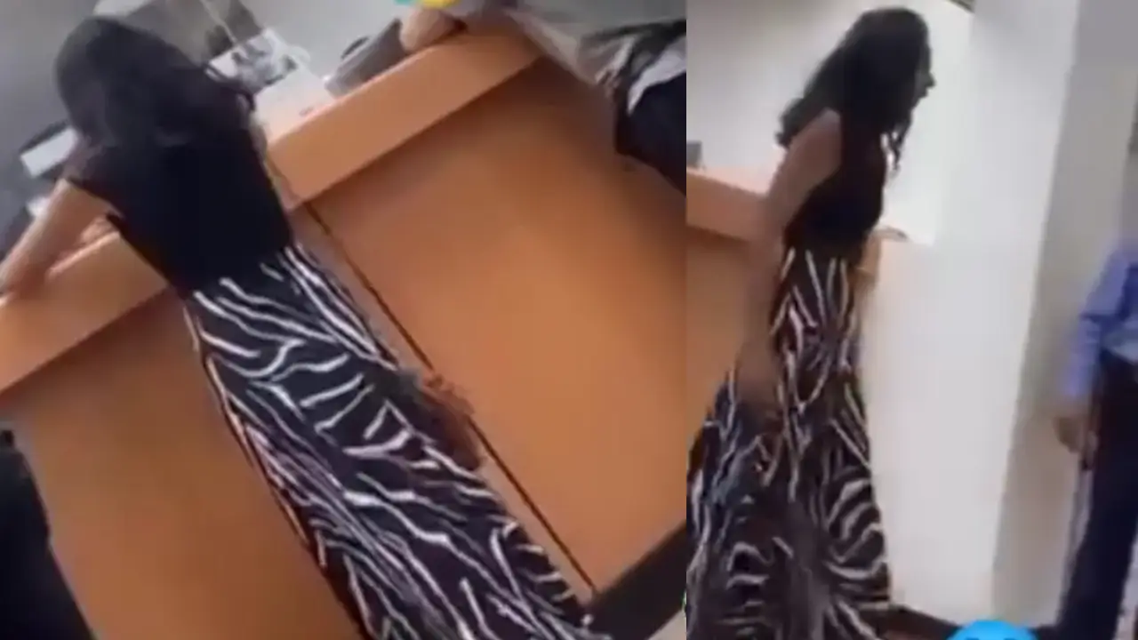 'Soy esposa de Jesús': mujer exige $70 mil en banco salvadoreño y arma escándalo Imagen de 'Soy esposa de Jesús': mujer exige $70 mil en banco salvadoreño y arma escándalo