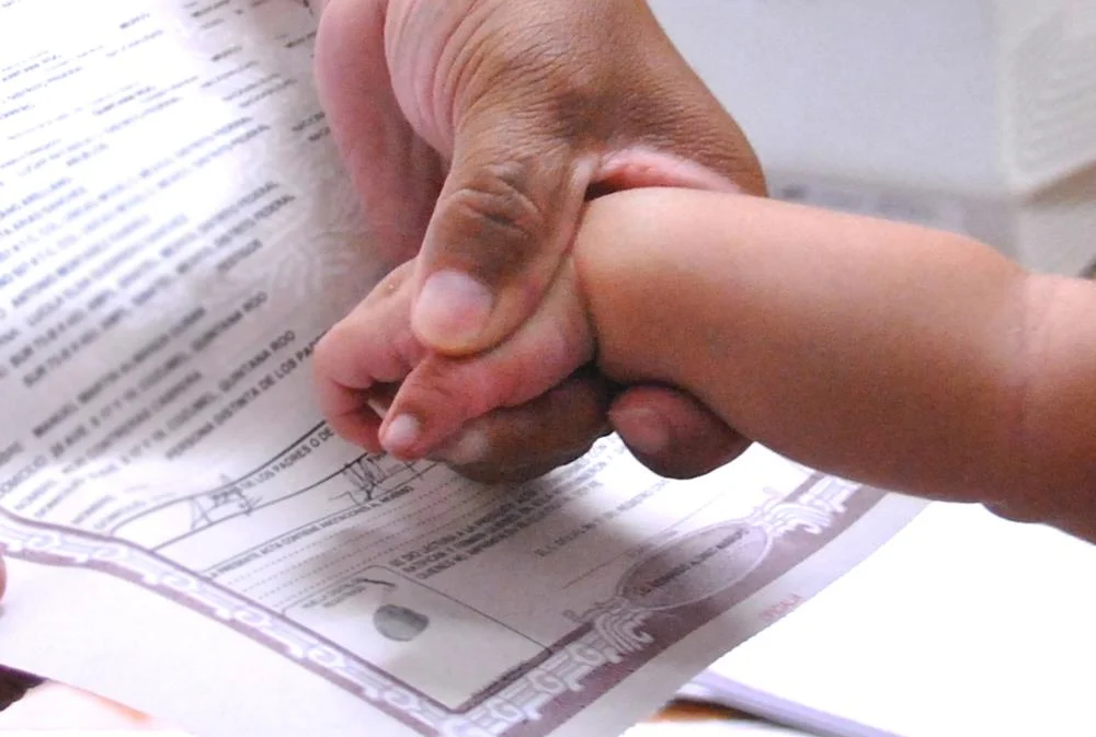 registrocivil de niños