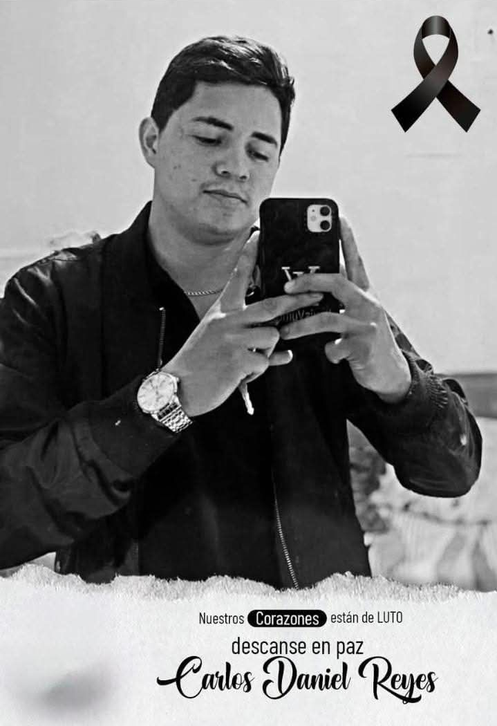 Foto en vida de Carlos Daniel Reyes