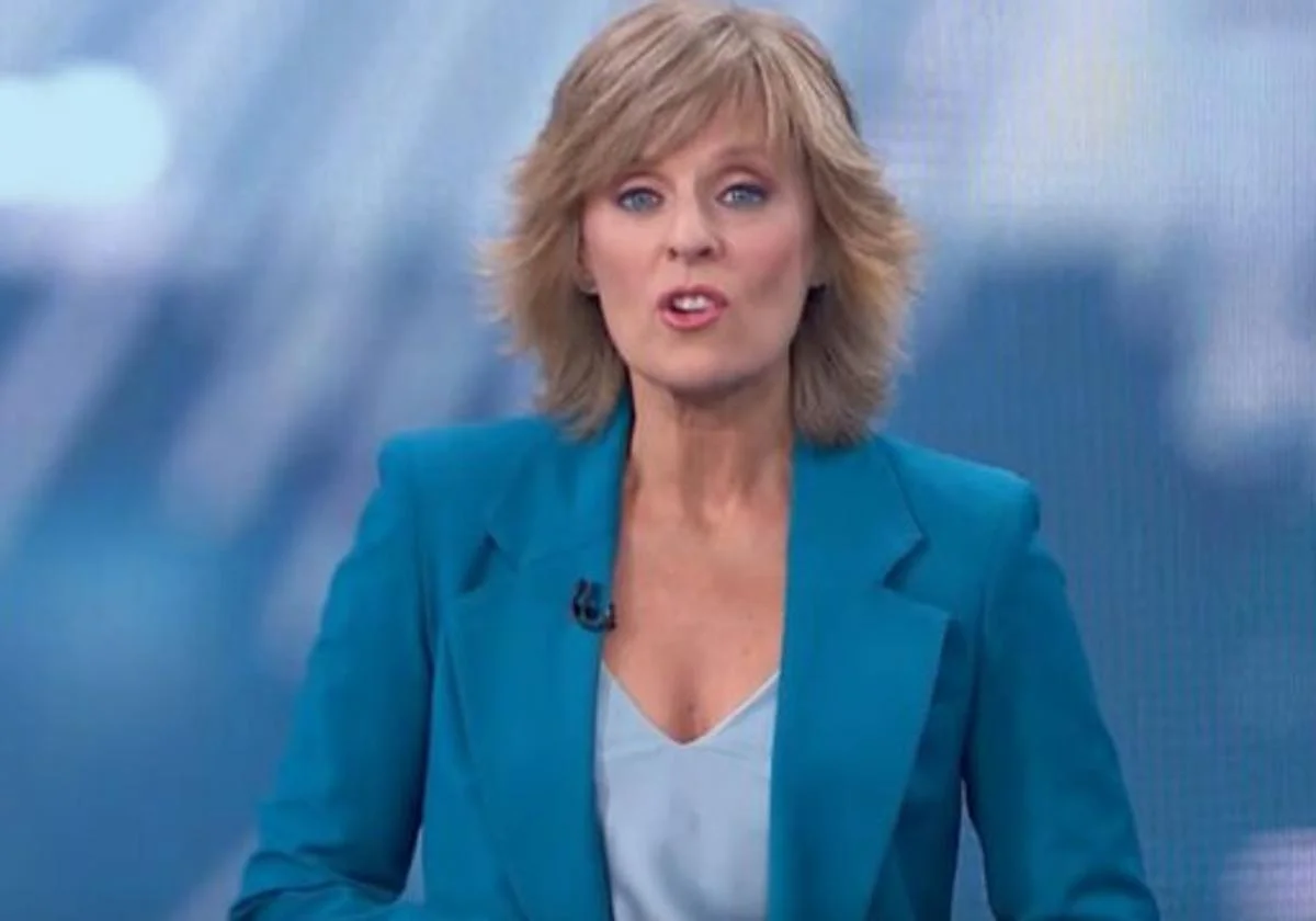 Marta Carazo en noticiero
