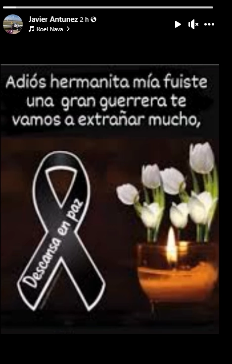 Mensaje del hermano de la olanchana que muere en Estados Unidos