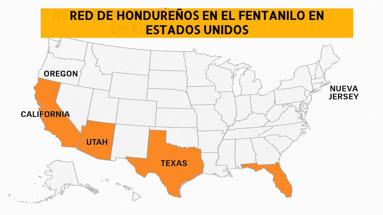 Hondureños en el fentanilo en EE. UU.