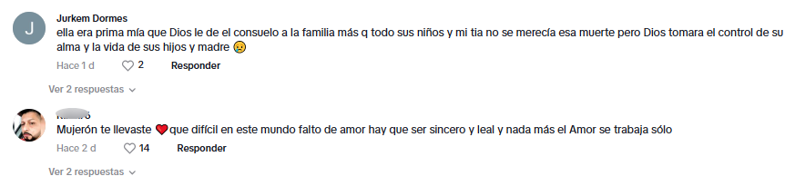 mensajes para la policía hallada muerta en aldea El Lolo