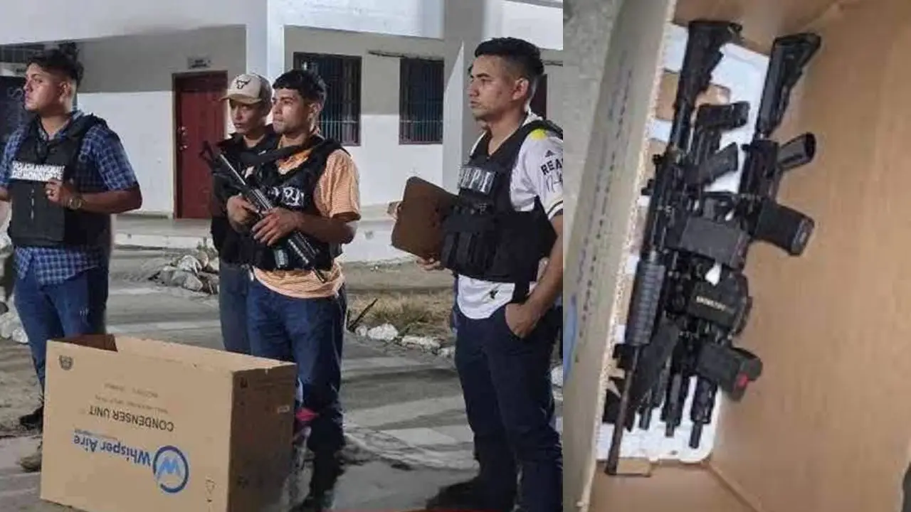 Encuentran armas de grueso calibre en oficinas de Koriun Inversiones Imagen de Encuentran armas de grueso calibre en oficinas de Koriun Inversiones