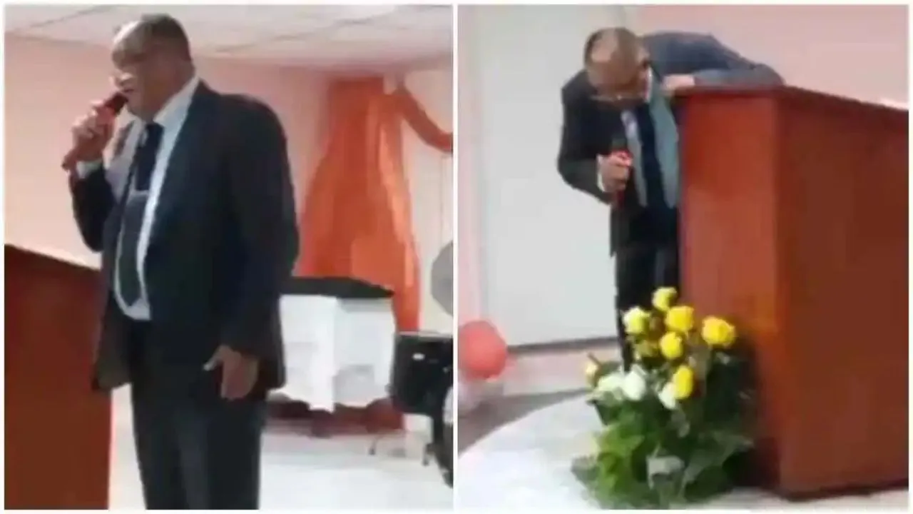 Pastor muere mientras brindaba emotivo sermón a su congregación Imagen de Pastor muere mientras brindaba emotivo sermón a su congregación