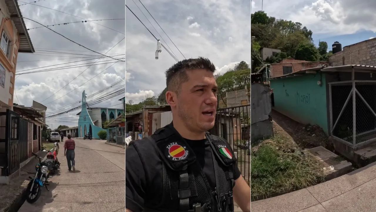 Imagen de Youtuber italiano se adentra a barrios peligrosos de Tegucigalpa, ¿salió ileso?