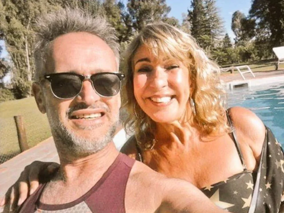 Daniel junto a Georgina Barbarossa