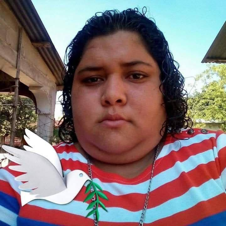 Foto en vida de Mariela Nolasco, hondureña a la que matan en Tocoa, Colón