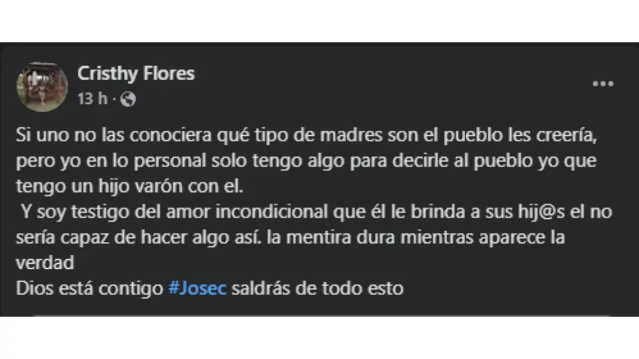  Cristhy Flores en Facebook
