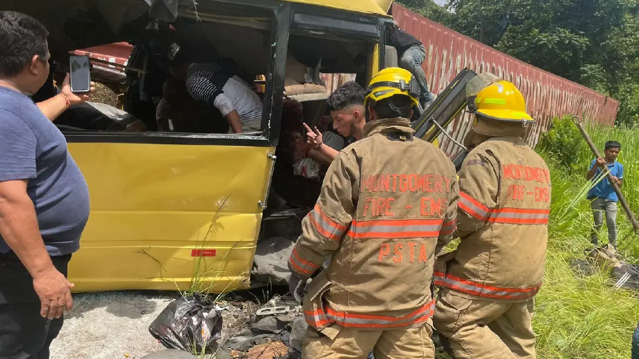 accidente los hornos
