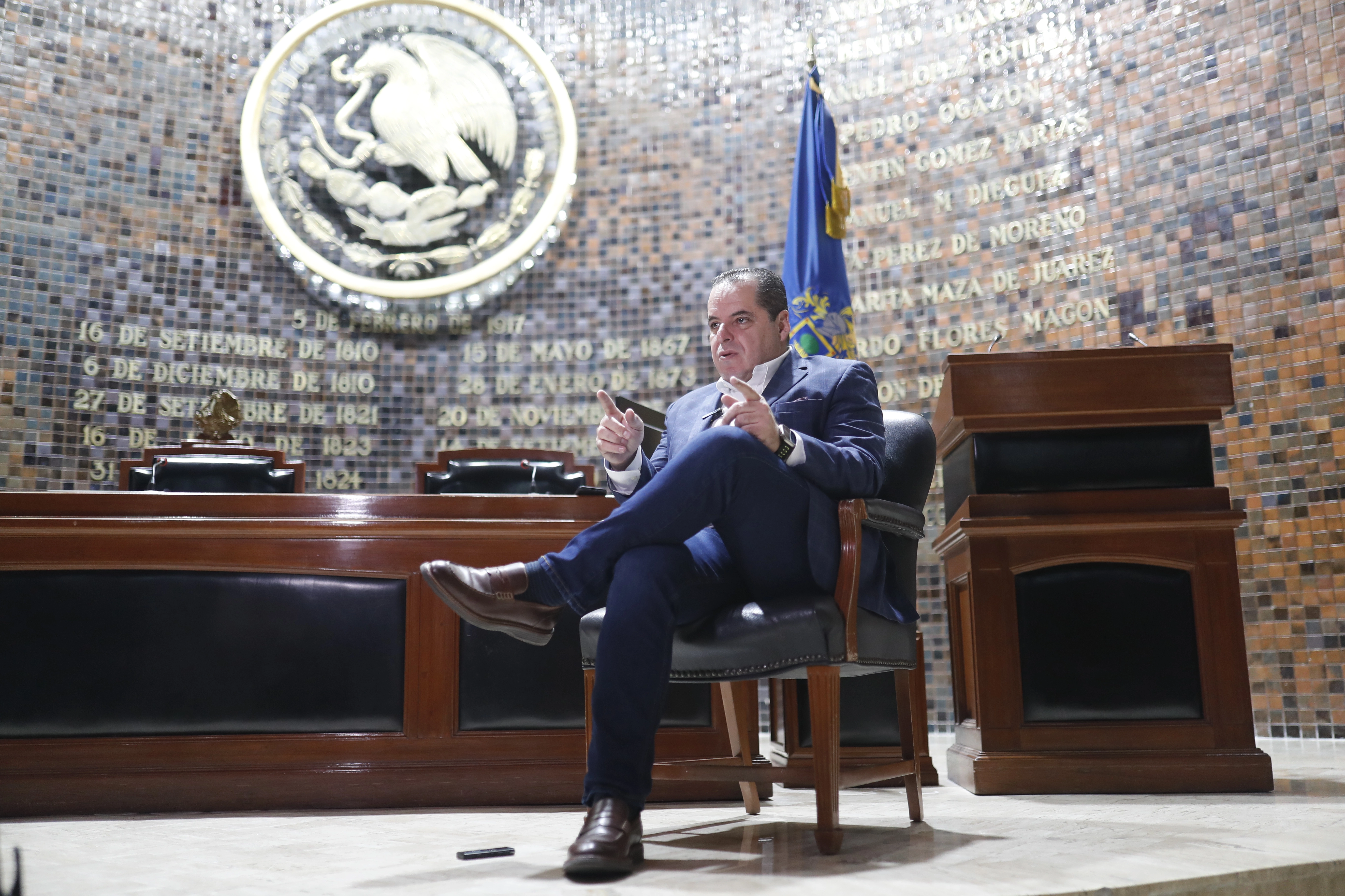 Diputado del partido Hagamos Enrique Velázquez.