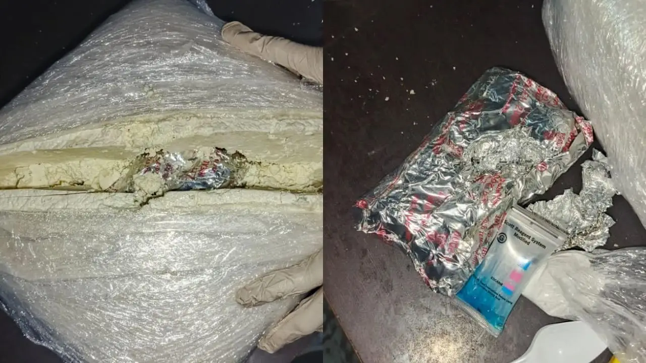 Decomisan queso relleno de cocaína en una encomienda hacia EE. UU. Imagen de Decomisan queso relleno de cocaína en una encomienda hacia EE. UU.