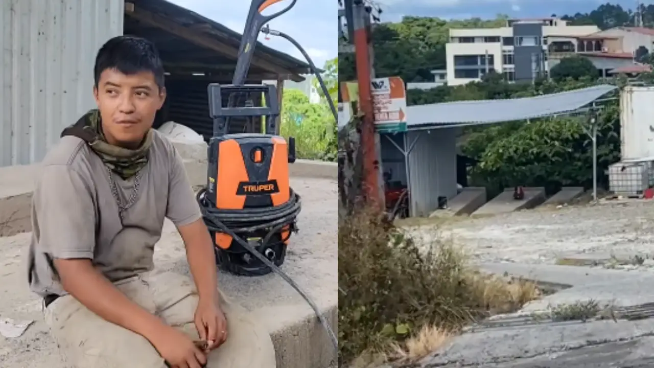 Ahorró desde los 14: joven hondureño clama por salvar su carwash vacío Imagen de Ahorró desde los 14: joven hondureño clama por salvar su carwash vacío