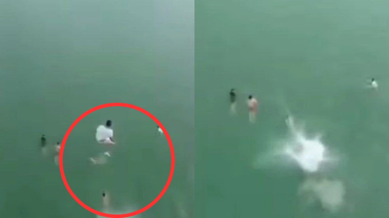 Imagen de VIDEO: Se tiró al agua, le cayó encima a otro bañista y le fracturó la columna