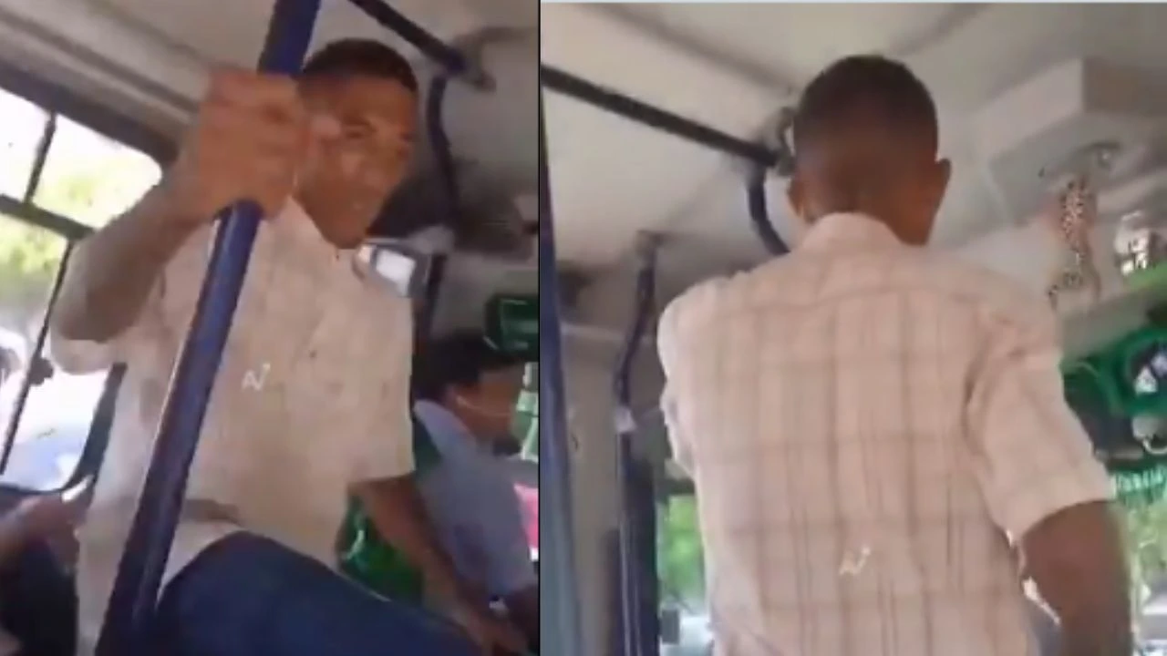 VIDEO: Predicador se sube a bus a evangelizar y causa caos al no recibir dinero Imagen de VIDEO: Predicador se sube a bus a evangelizar y causa caos al no recibir dinero