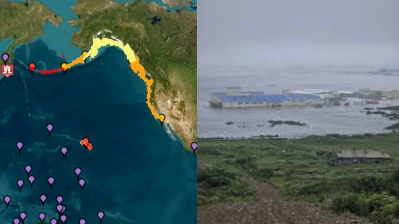 Primeros tsunamis en el Pacífico tras sismo de magnitud 8,8 en la costa rusa Imagen de Primeros tsunamis en el Pacífico tras sismo de magnitud 8,8 en la costa rusa