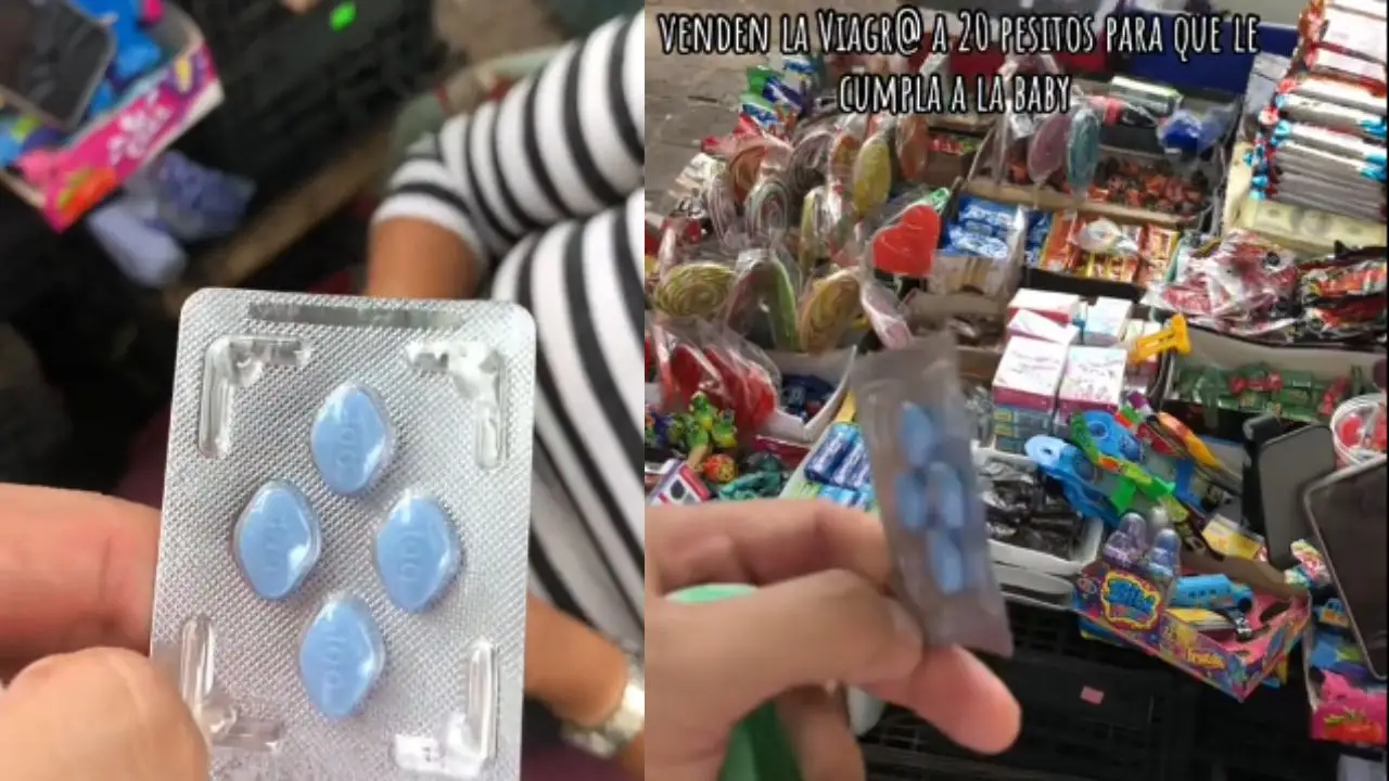 Imagen de 'Levantamuertos a 20 pesos': venden Viagra como 'confites' en el centro