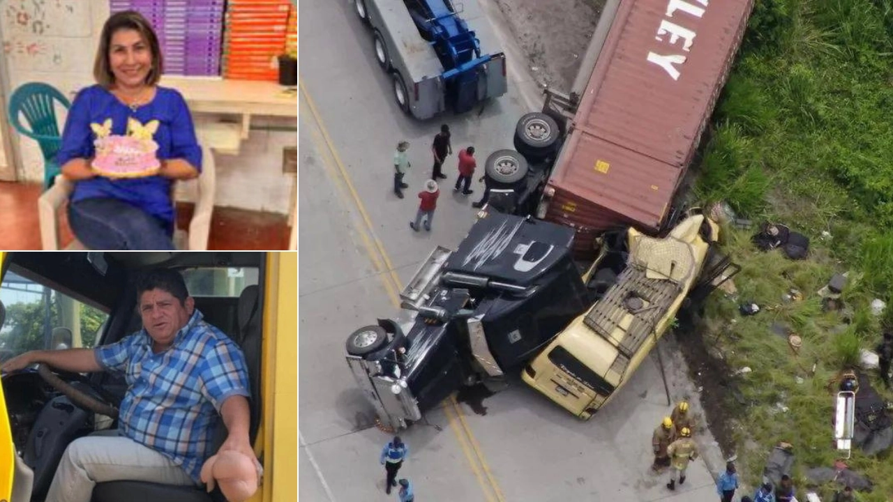 El conductor y una profesora, dos de las víctimas de accidente en Copán Imagen de El conductor y una profesora, dos de las víctimas de accidente en Copán