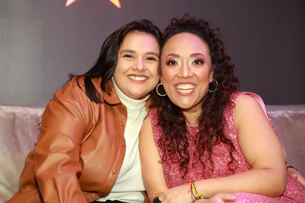 Michel junto a su novia Victoria