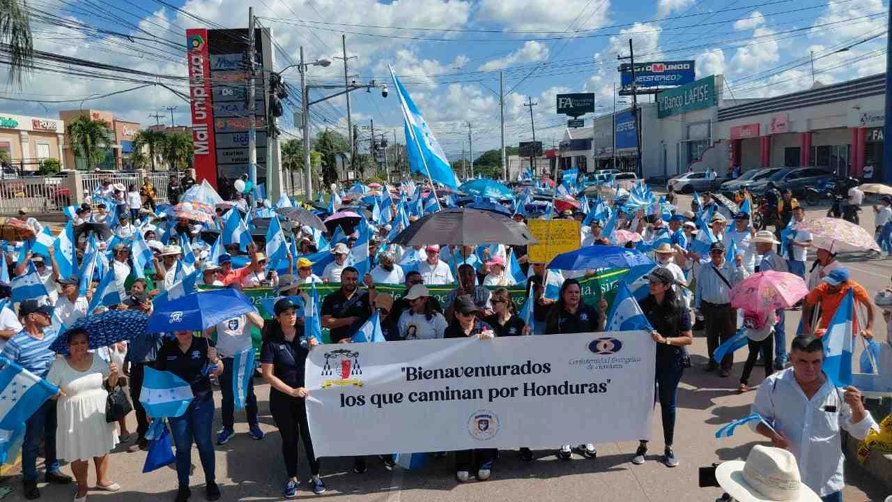 Caminata por la paz.