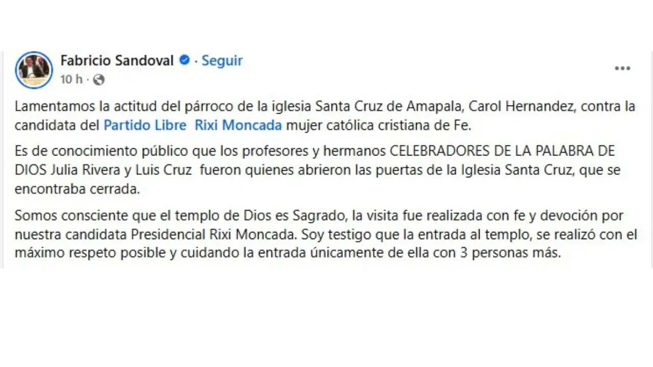 publicación de Fabricio Sandobal