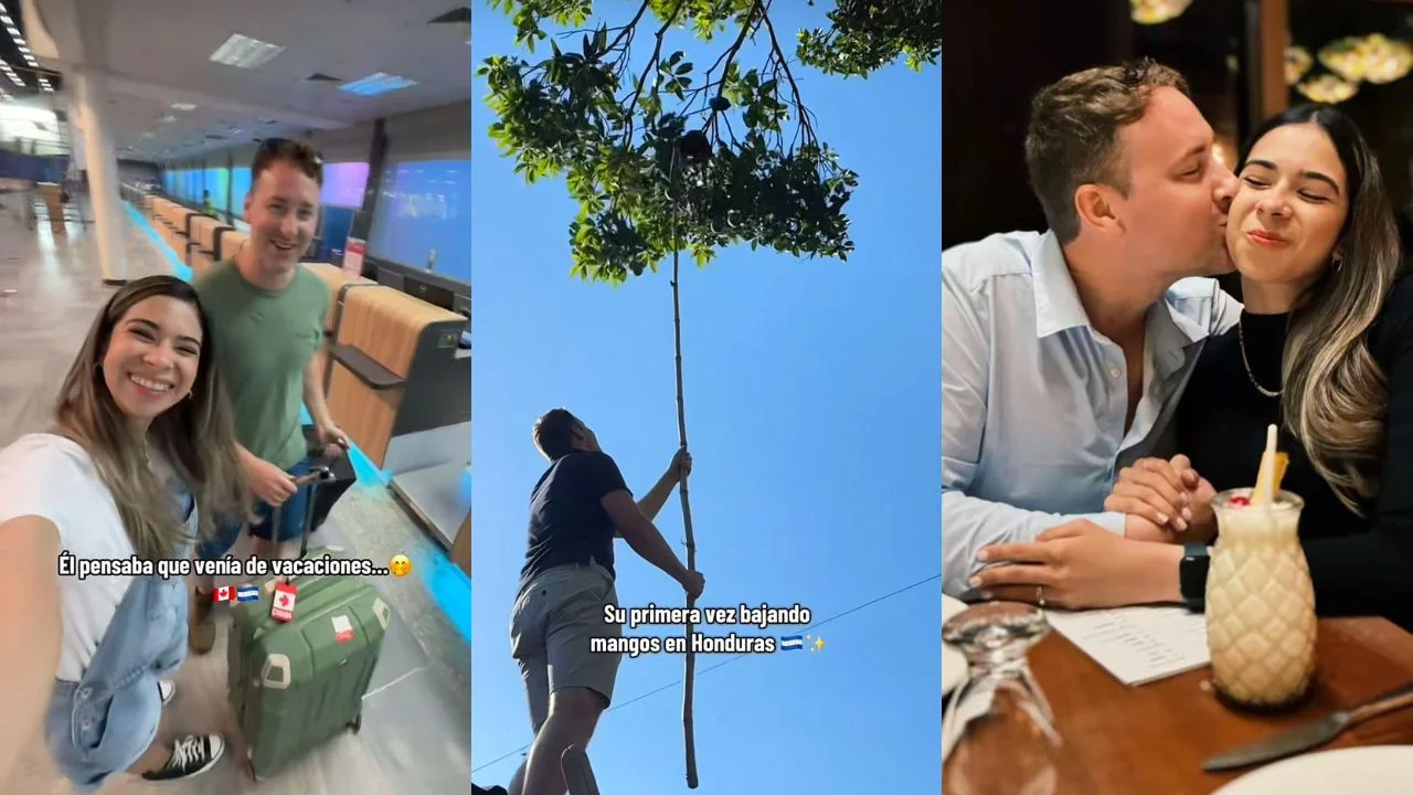 VIDEO: Hondureña hace trabajar a su esposo canadiense en el país Imagen de VIDEO: Hondureña hace trabajar a su esposo canadiense en el país