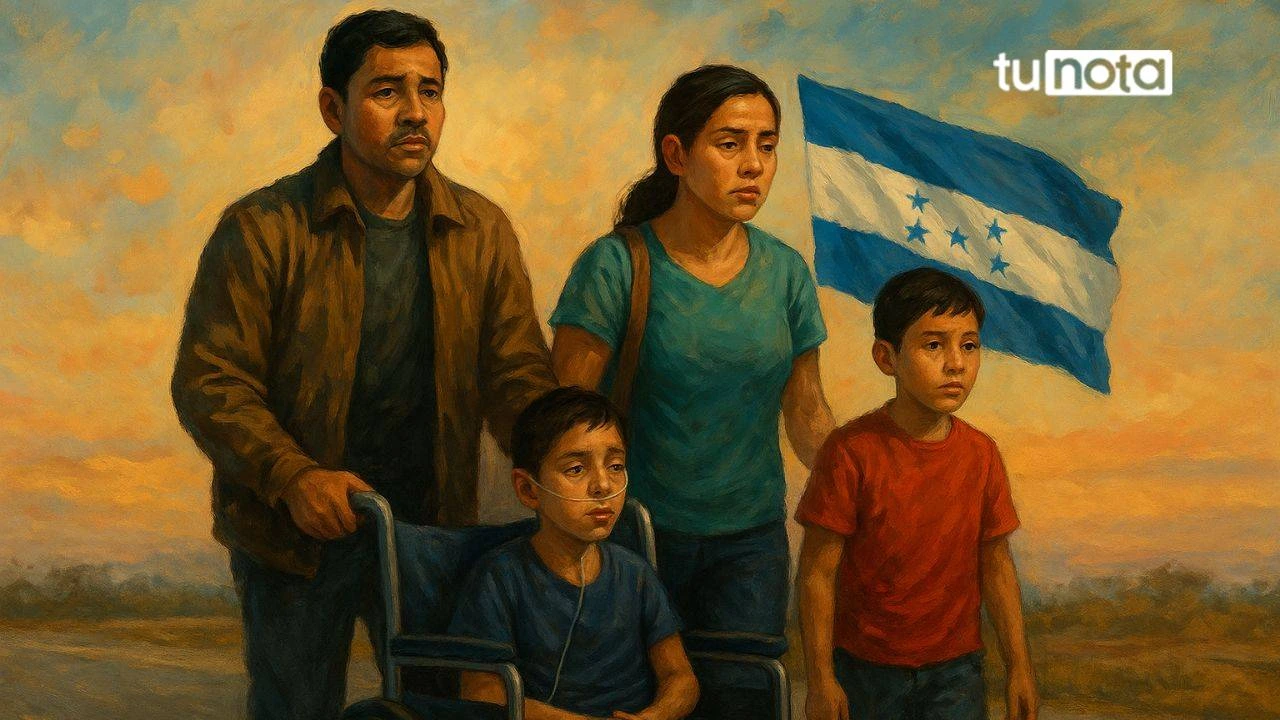 Por miedo al ICE, familia hondureña decide autodeportarse con sus hijos Imagen de Por miedo al ICE, familia hondureña decide autodeportarse con sus hijos