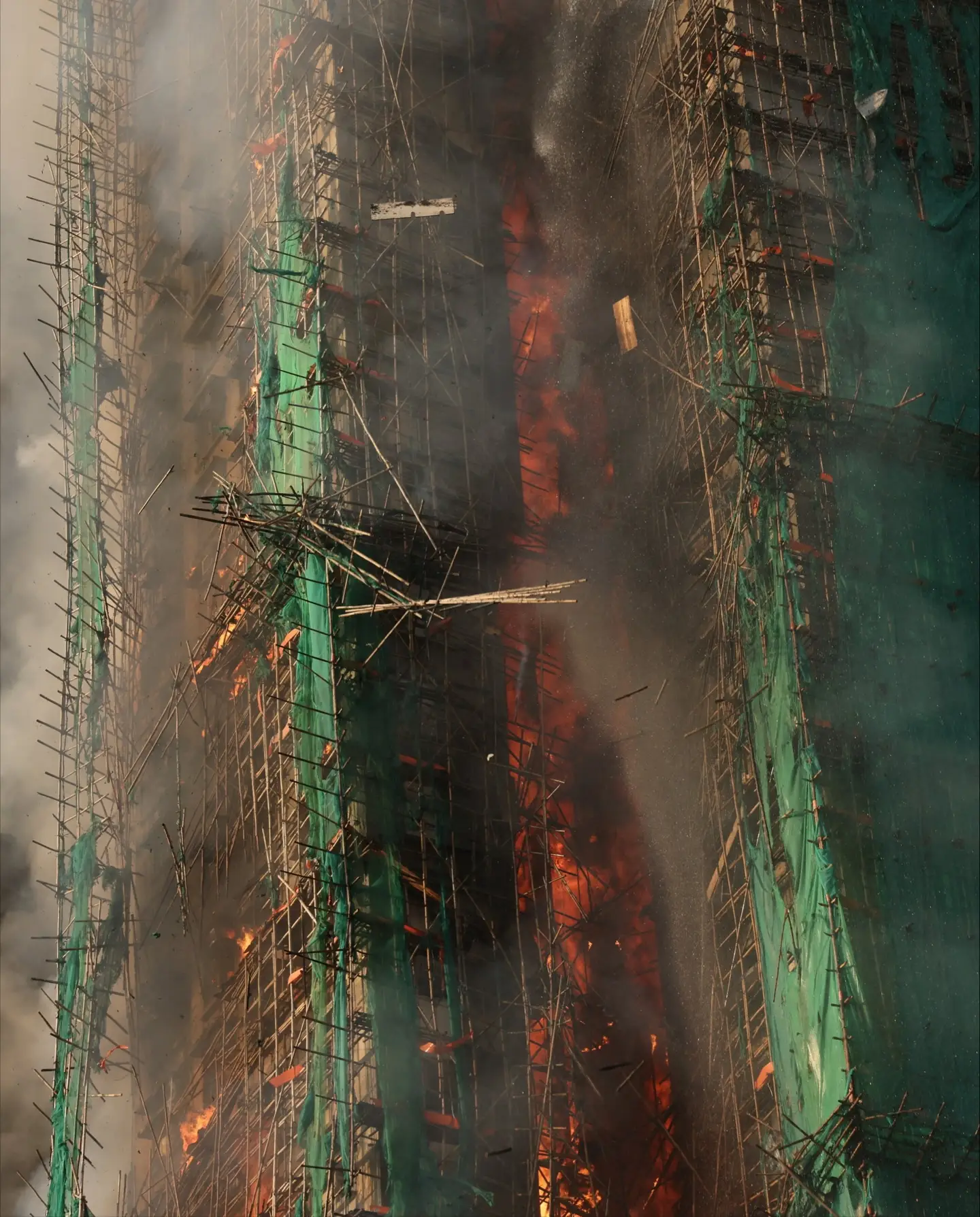 Incendio en Distrito de Tai Po
