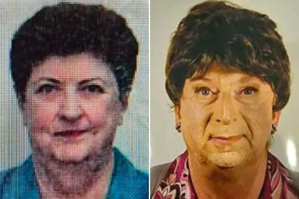 Foto del hombre que se disfrazó de su madre, Graziella Dall’Oglio, para cobrar su pensión