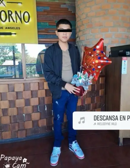 Foto del menor que murió en accidente de motos en Valle de Ángeles 