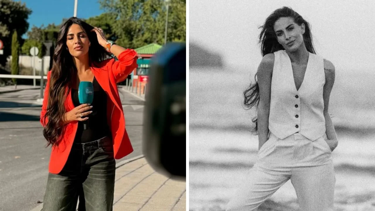 Collage de fotos de la periodista Gemma Camacho