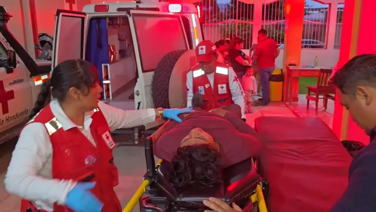 Foto del joven al que otro le disparó en Copán