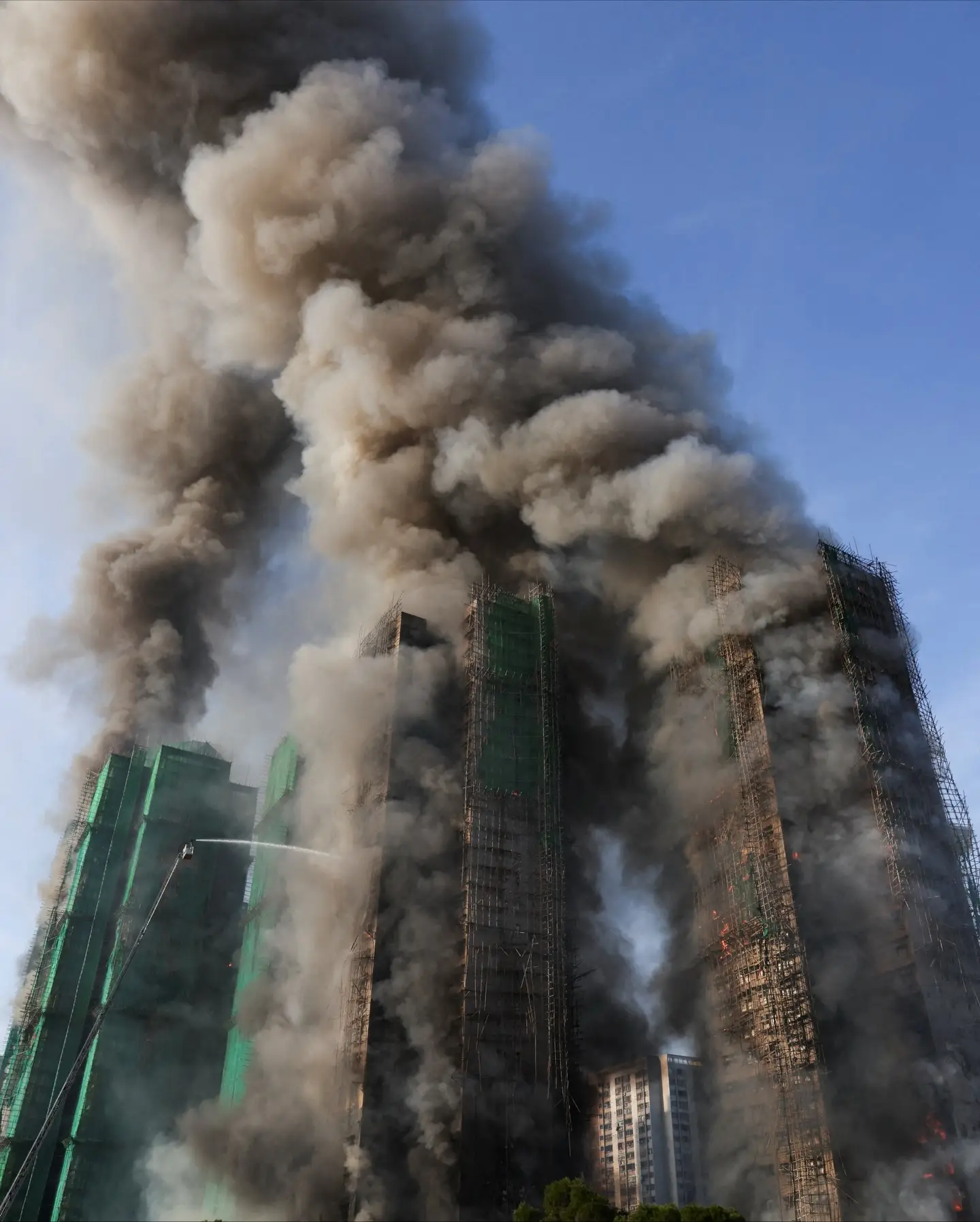 Incendio en Distrito de Tai Po